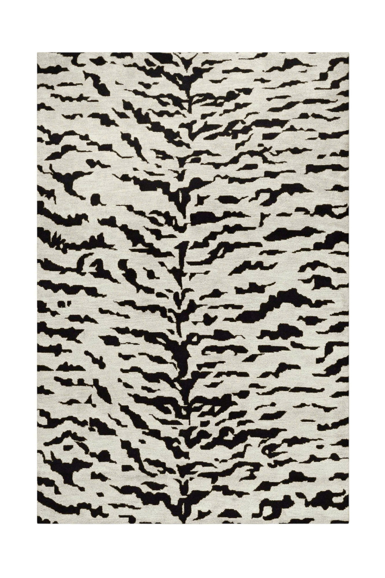 Cuero de Tigre Rug - White