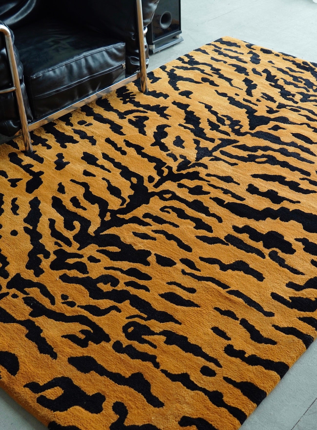 Alfombra de piel de tigre - Marrón