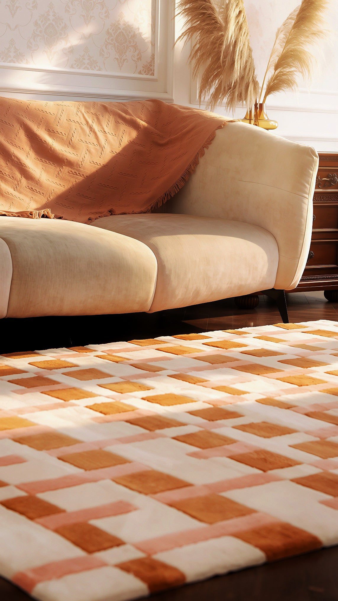 Soft Grid Rug