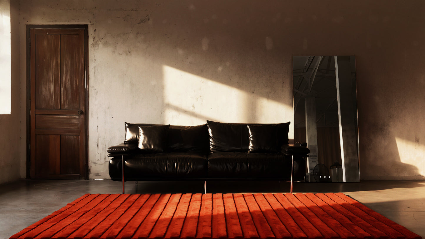 Plush Texture - Burgundy