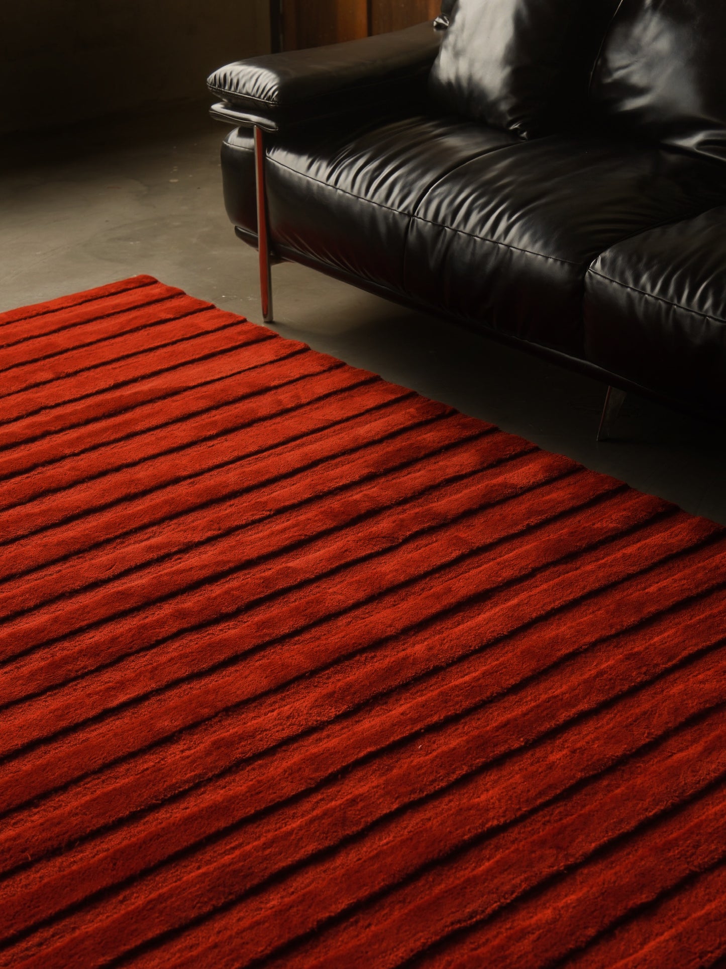 Plush Texture - Burgundy
