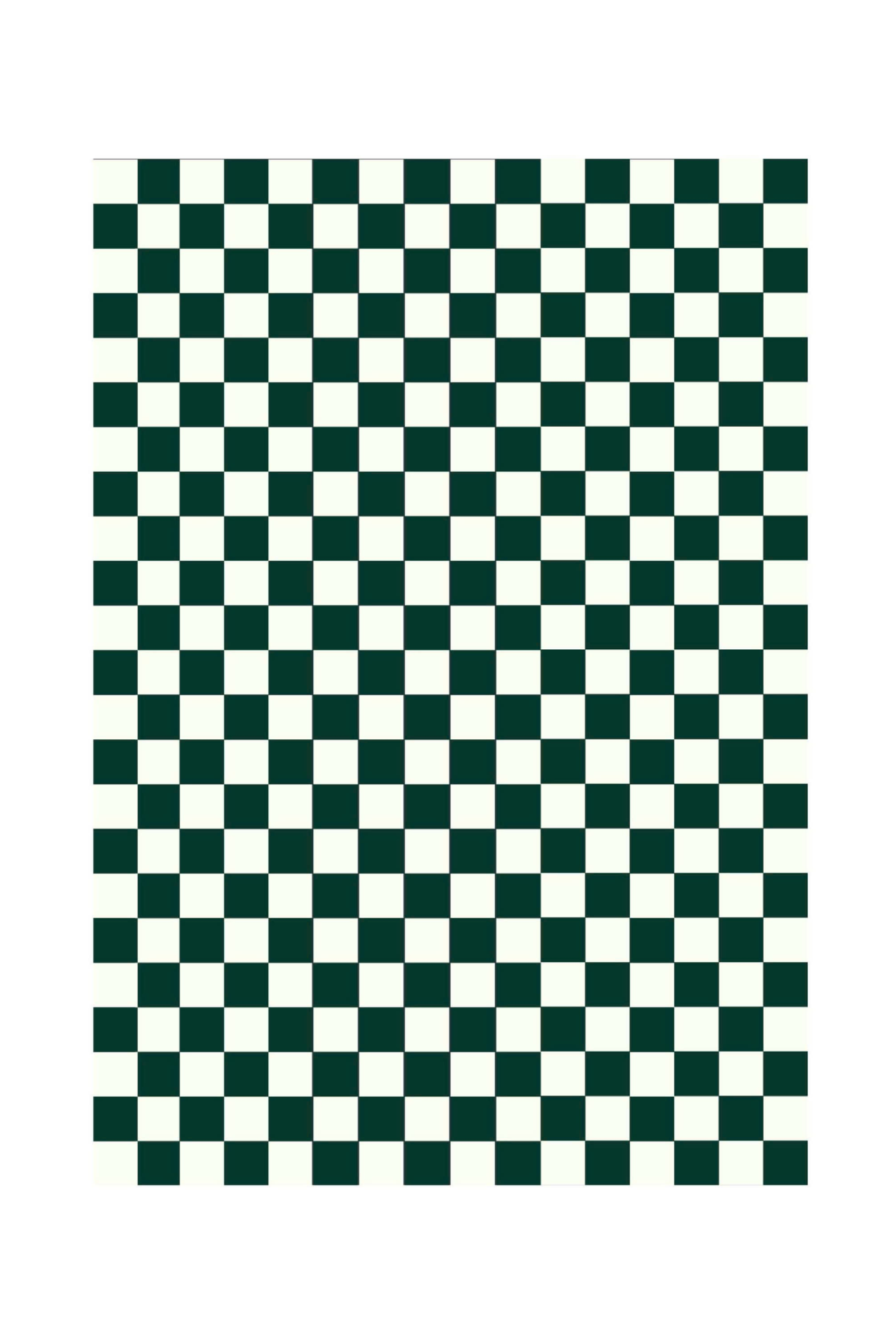 Alfombra a cuadros 10x10 - Verde