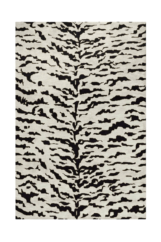 Cuero de Tigre Rug - White