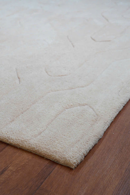 Alfombra Negra Beige