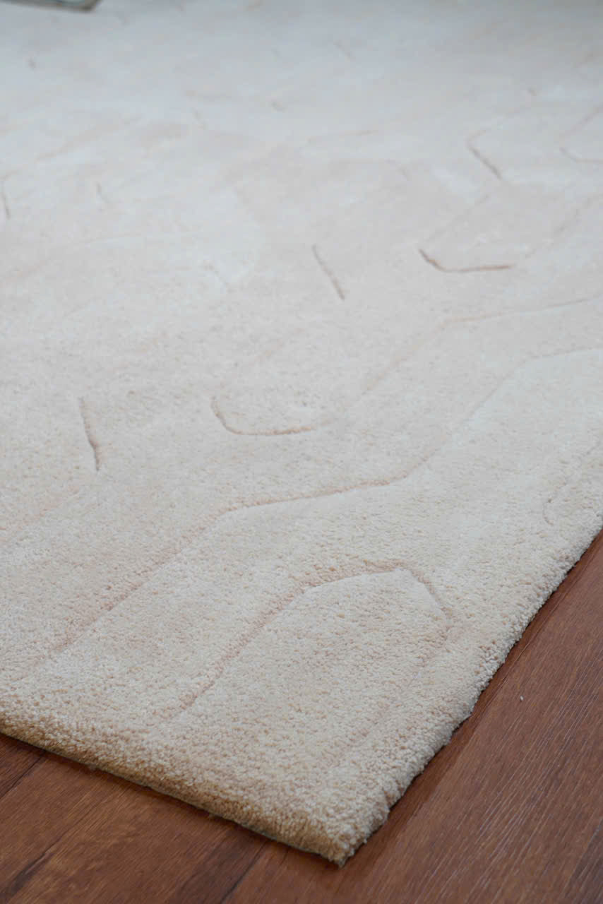 Alfombra Negra Beige