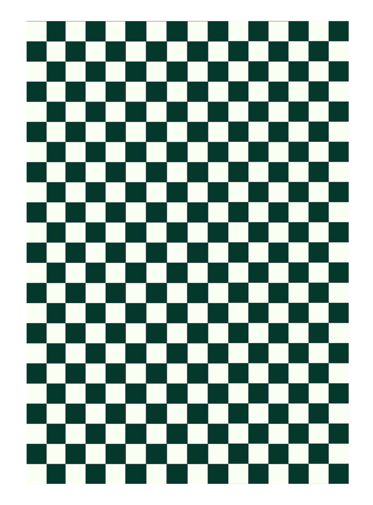 Alfombra a cuadros 10x10 - Verde