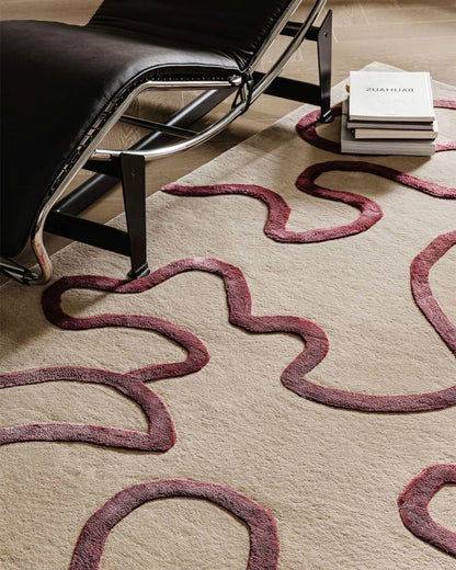 Elysium Line Rug – Pink